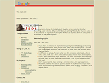 Tablet Screenshot of agilejedi.com